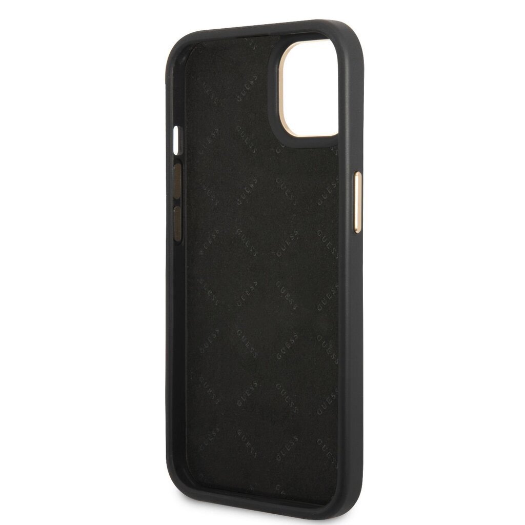 Guess PC/TPU 4G Metal Camera Outline Case for iPhone 14 Plus Black цена и информация | Telefoni kaaned, ümbrised | kaup24.ee