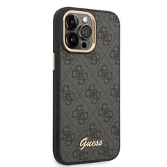 Guess PC/TPU 4G Metal Camera Outline Case for iPhone 14 Pro Max Black hind ja info | Telefoni kaaned, ümbrised | kaup24.ee