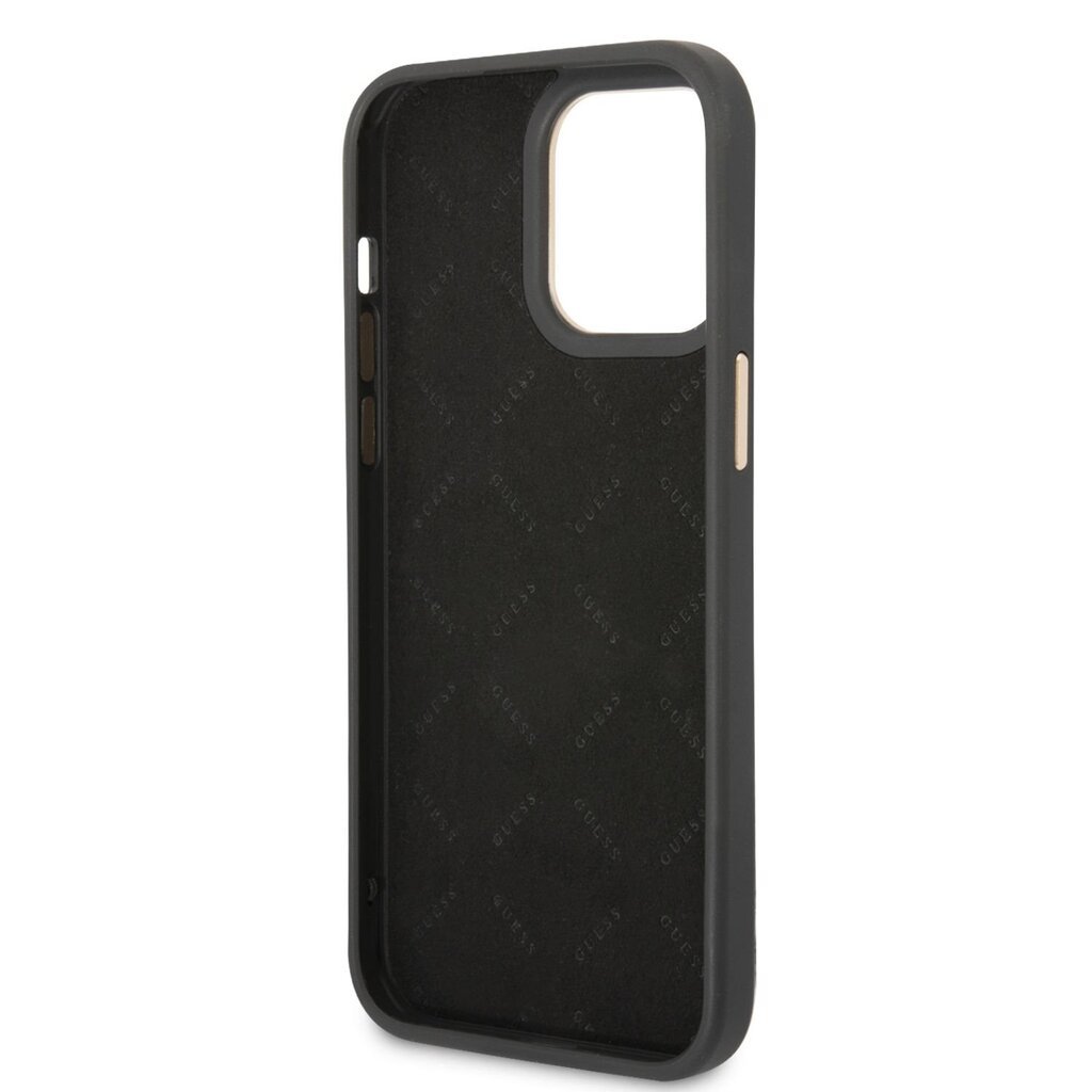 Guess PC/TPU 4G Metal Camera Outline Case for iPhone 14 Pro Max Black цена и информация | Telefoni kaaned, ümbrised | kaup24.ee