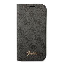 Guess PC/TPU 4G Metal Camera Outline Book Case for iPhone 14 Black hind ja info | Telefoni kaaned, ümbrised | kaup24.ee