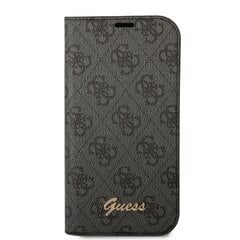 Guess PC/TPU 4G Metal Camera Outline Book Case for iPhone 14 Plus Black цена и информация | Чехлы для телефонов | kaup24.ee