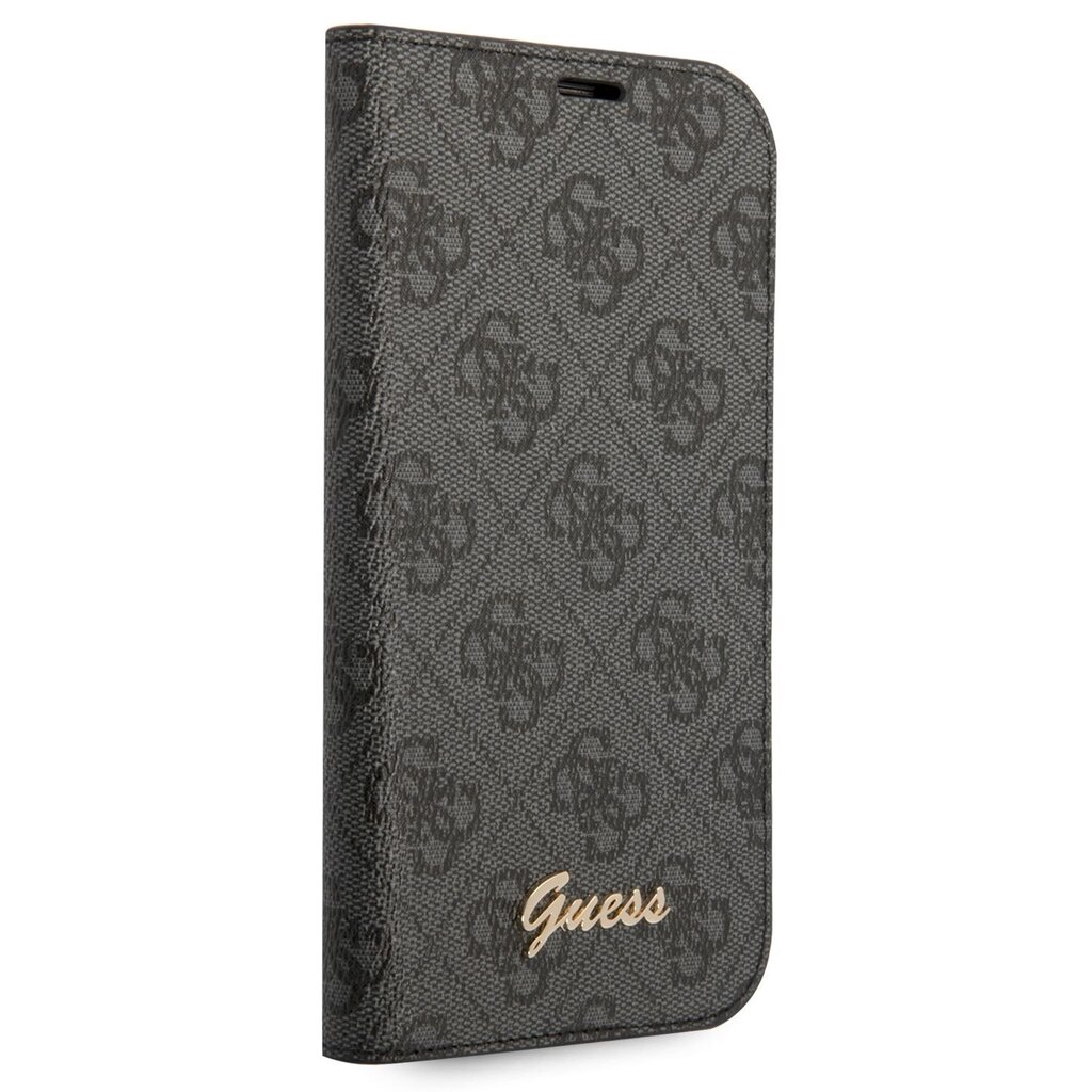 Guess PC/TPU 4G Metal Camera Outline Book Case for iPhone 14 Pro Black hind ja info | Telefoni kaaned, ümbrised | kaup24.ee