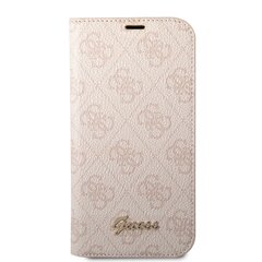 Guess PC/TPU 4G Metal Camera Outline Book Case for iPhone 14 Pink hind ja info | Telefoni kaaned, ümbrised | kaup24.ee