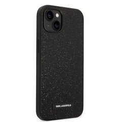 Karl Lagerfeld Glitter Plague Case for iPhone 14 Plus Black цена и информация | Чехлы для телефонов | kaup24.ee