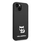 Telefoniümbris Karl Lagerfeld Liquid Silicone Choupette - iPhone 14 Plus, must цена и информация | Telefoni kaaned, ümbrised | kaup24.ee