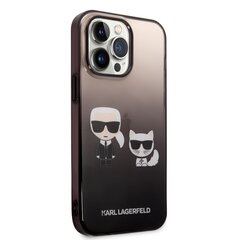 Чехол Karl Lagerfeld Gradient Karl and Choupette Case для iPhone 14 Pro Max цена и информация | Чехлы для телефонов | kaup24.ee