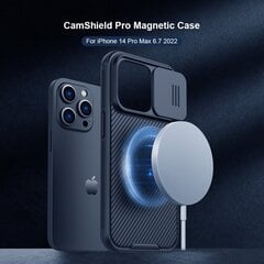 Nillkin CamShield PRO Magnetic Hard Case for Apple iPhone 14 Pro Max Blue цена и информация | Чехлы для телефонов | kaup24.ee