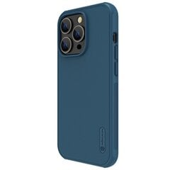 Nillkin Super Frosted PRO Magnetic Back Cover for Apple iPhone 14 Pro Max Blue цена и информация | Чехлы для телефонов | kaup24.ee