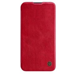 Nillkin Qin Book PRO Case for Apple iPhone 14 Red цена и информация | Чехлы для телефонов | kaup24.ee