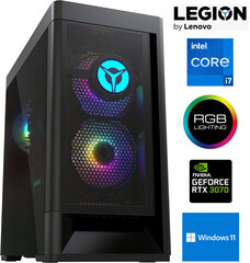 Стационарный компьютер Lenovo Legion T5 i7-11700 32GB 1TB SSD RTX 3070 Windows 11 цена и информация | Стационарные компьютеры | kaup24.ee