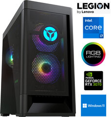 Lenovo Legion T5 i7-11700 32GB 512GB SSD RTX 3070 Windows 11 цена и информация | Стационарные компьютеры | kaup24.ee