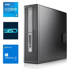 800 G2 SFF i5-6600 4GB 480GB SSD 1TB HDD Windows 10 Professional цена и информация | Стационарные компьютеры | kaup24.ee