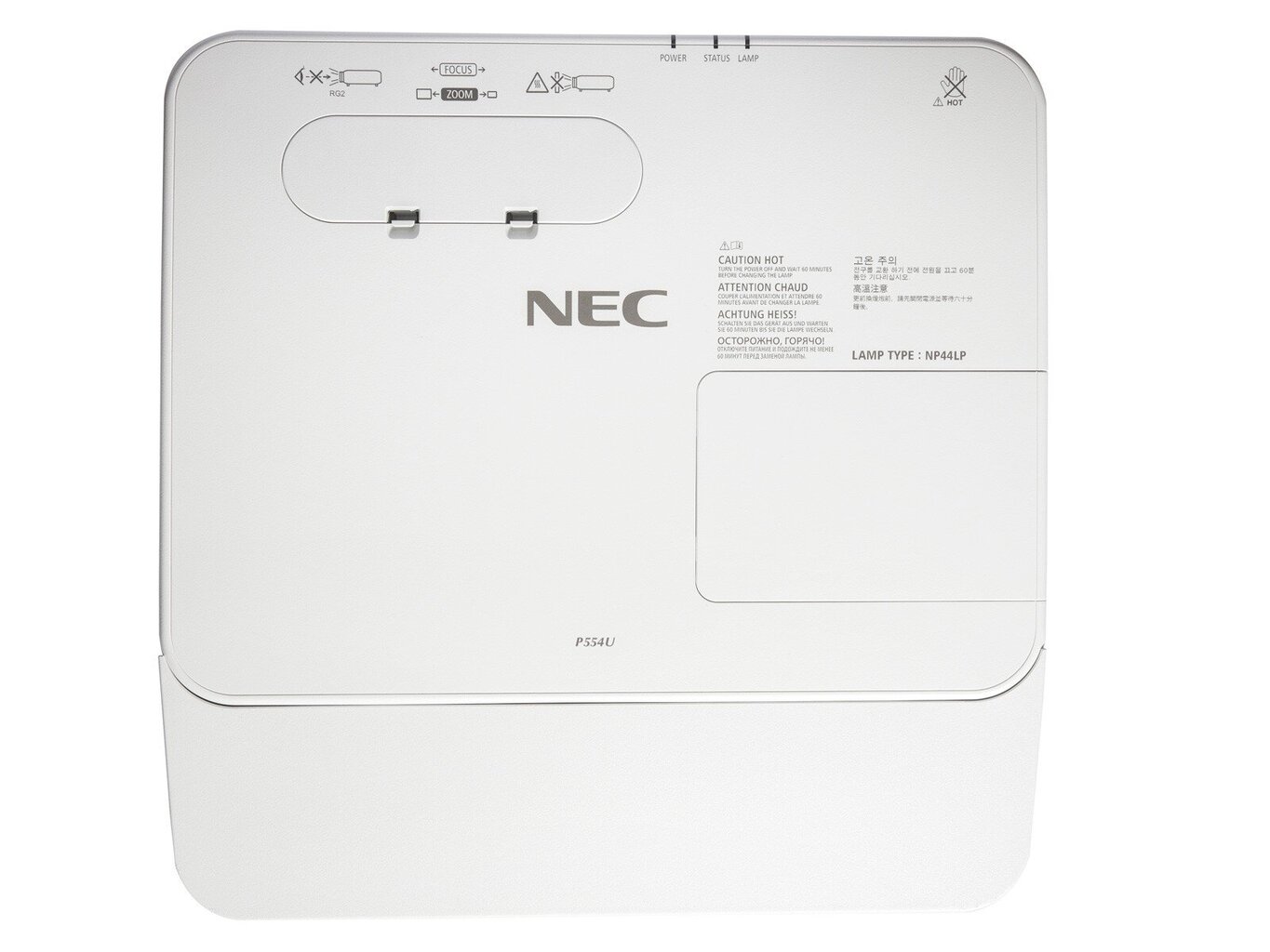 NEC PJ P554U 3LCD WUXGA 5300AL 20000: 1 4,8 kg цена и информация | Projektorid | kaup24.ee