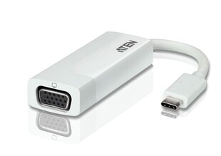 ATEN Адаптер VGA — USB-C. цена и информация | Адаптеры и USB-hub | kaup24.ee