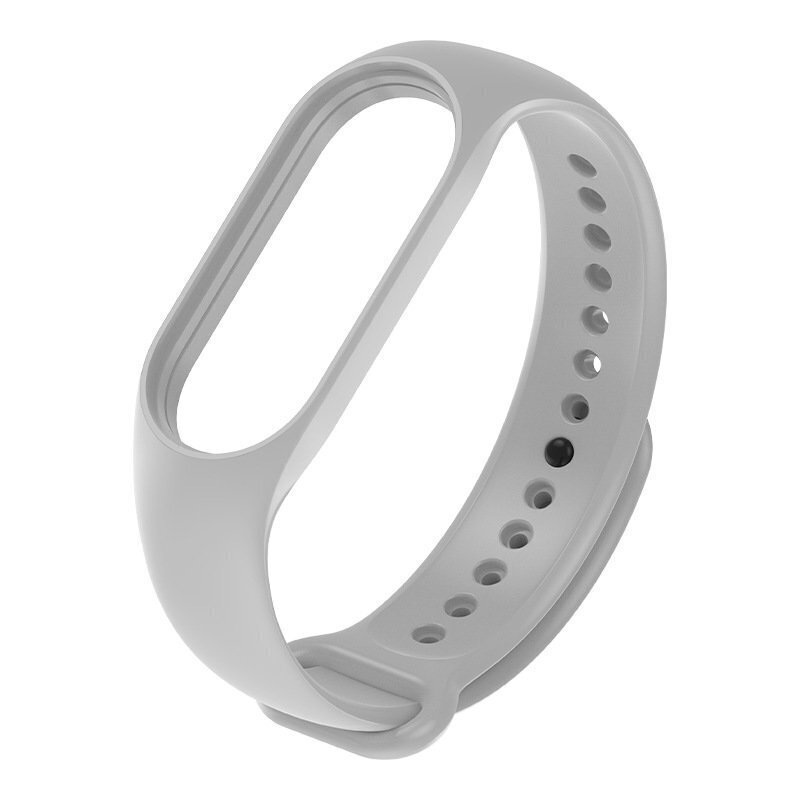 Replacement Silicone Wristband for Xiaomi Smart Band 7 Strap Bracelet Bangle Gray (Grey) hind ja info | Nutikellade ja nutivõrude tarvikud | kaup24.ee