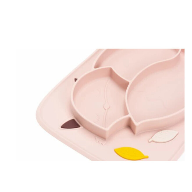 Suupistetaldrik InnoGIO Stick & Stay, GIO-900, roosa hind ja info | Laste sööginõud | kaup24.ee