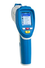 Infrapuna termomeeter PeakTech® P 4955, -50 ... +2200 °C, andmelogija, video hind ja info | Ilmajaamad, termomeetrid | kaup24.ee