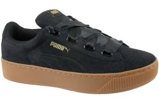 Naiste spordijalatsid Puma Vikky Platform Ribbon 364979-01, must hind ja info | Naiste spordi- ja vabaajajalatsid | kaup24.ee