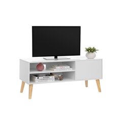 Телевизионный стол Vasagle, скандинавский стиль, LTV09WT цена и информация | Тумбы под телевизор | kaup24.ee