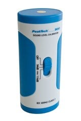 Helitaseme kalibraator PeakTech® P 8010, 94 dB/114 dB цена и информация | Измерители (температура, влажность, pH) | kaup24.ee