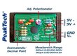 Volt ja ampermeeter PeakTech® LDP-140, LCD-ekraani kõrgus 13 mm hind ja info | Käsitööriistad | kaup24.ee