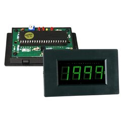 Volt ja ampermeeter PeakTech® LDP-240, LCD-ekraani kõrgus 14 mm hind ja info | Käsitööriistad | kaup24.ee