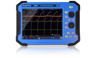PeakTech® P 1211 70 MHz / 4 CH, 1 GS/s tableti ostsilloskoop hind ja info | Käsitööriistad | kaup24.ee