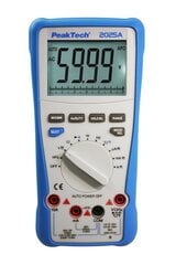 PeakTech® P 2025 Tõeline RMS digitaalne multimeeter ~ 6,000 numbrit ~ 1000 V AC / DC ~ 10A AC / DC ~ automaatne ulatus USB-ga цена и информация | Механические инструменты | kaup24.ee