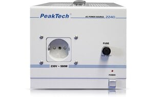 Изоляционный трансформатор PeakTech® P 2240, 230 В, 500 Вт цена и информация | Источники питания | kaup24.ee