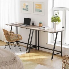 Письменный стол со стальной рамой Vasagle цена и информация | Компьютерные, письменные столы | kaup24.ee