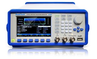 2CH генератор сигналов произвольной формы PeakTech® P 4046, 1 мкГц -160 МГц цена и информация | Источники питания | kaup24.ee