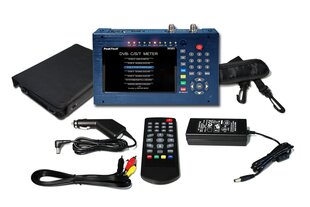 DVB-C/S2/T2 meeter 5" PeakTech® P 9020, ekraani ja H.264 koodekiga hind ja info | Käsitööriistad | kaup24.ee