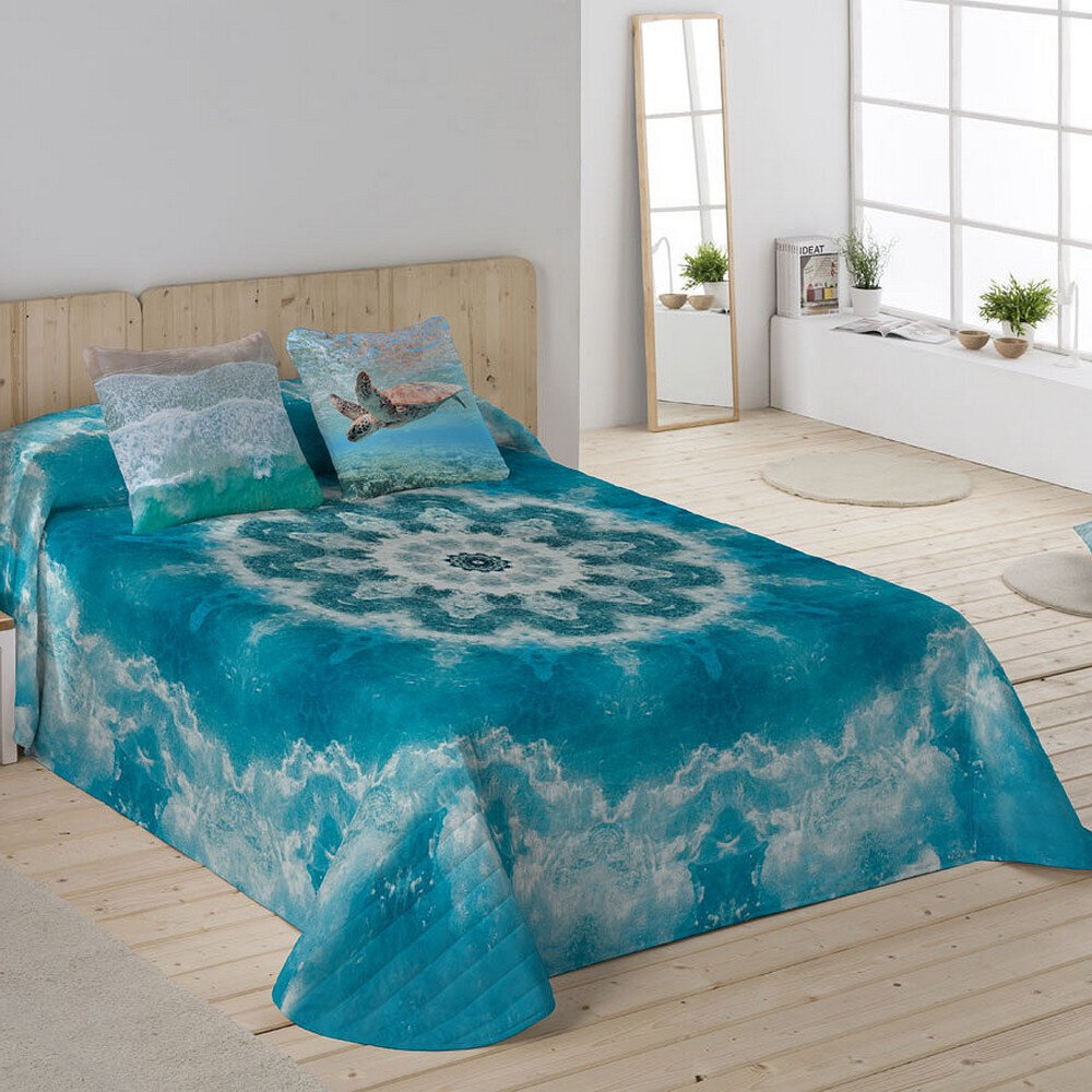 Voodikate icehome mandala sea (250 x 260 cm) (voodi 150/160 cm) цена и информация | Voodikatted, pleedid | kaup24.ee
