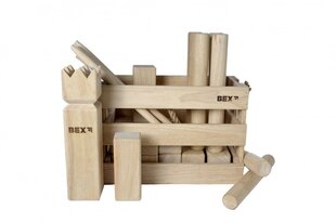 Игра на открытом воздухе в деревянной коробке Bex Viking Kubb Original  цена и информация | Игры на открытом воздухе | kaup24.ee