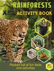 Bear Grylls Sticker Activity: Rainforest hind ja info | Väikelaste raamatud | kaup24.ee