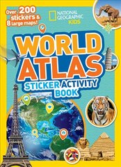 World Atlas Sticker Activity Book: Over 1,000 Stickers! hind ja info | Noortekirjandus | kaup24.ee