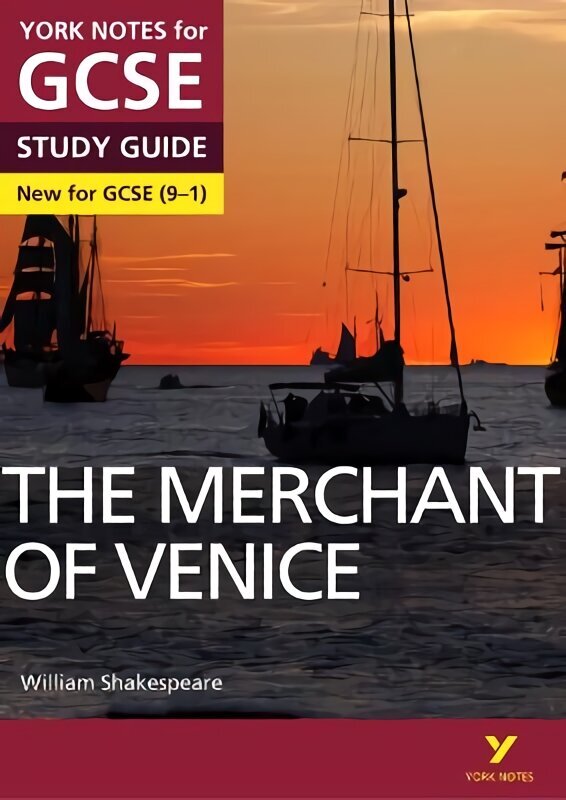 Merchant of Venice STUDY GUIDE: York Notes for GCSE (9-1): - everything you need to catch up, study and prepare for 2022 and 2023 assessments and exams hind ja info | Noortekirjandus | kaup24.ee