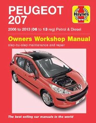 Peugeot 207 ('06 to '13) 06 to 09 hind ja info | Reisiraamatud, reisijuhid | kaup24.ee