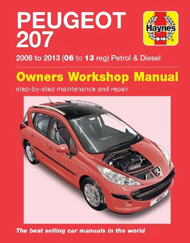 Peugeot 207 ('06 to '13) 06 to 09 цена и информация | Reisiraamatud, reisijuhid | kaup24.ee