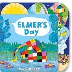 Elmer's Day: Tabbed Board Book hind ja info | Väikelaste raamatud | kaup24.ee
