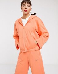 Женская толстовка Nike W NSW HOODIE FZ JRSY, оранжевая цена и информация | Женские толстовки | kaup24.ee