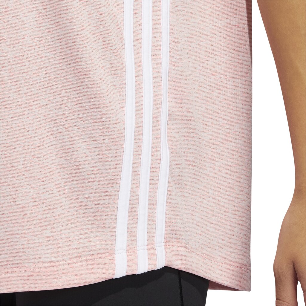 Treeningsärk adidas 3 STIPE TEE roosa hind ja info | Naiste T-särgid, topid | kaup24.ee
