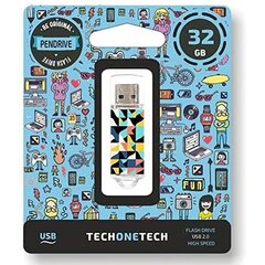 Tech One Tech Kaleydos TEC4014-32 32 GB hind ja info | Mälupulgad | kaup24.ee