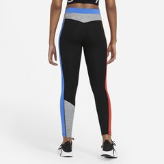 Treeningpüksid Nike W ONE CLRBK 7/8 TIGHT sinine/must hind ja info | Naiste püksid | kaup24.ee