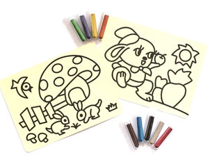 Värvilised liivamaalingud lastele - 1 komplekt hind ja info | Arendavad mänguasjad | kaup24.ee