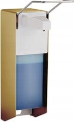 Дозатор жидкого мыла, 1000 мл, gold цена и информация | Аксессуары для ванной комнаты | kaup24.ee