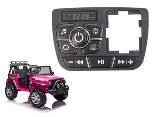 Muusikapaneel elektriautole Lean Cars XMX618, must цена и информация | Электромобили для детей | kaup24.ee