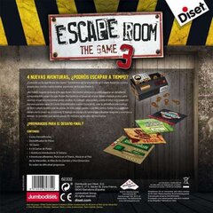 Настольная игра Escape Room 3 Diset цена и информация | Настольные игры, головоломки | kaup24.ee