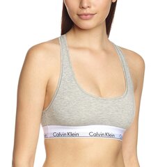 Naiste rinnahoidja Calvin Klein Underwear, halli värvi цена и информация | Бюстгальтеры | kaup24.ee