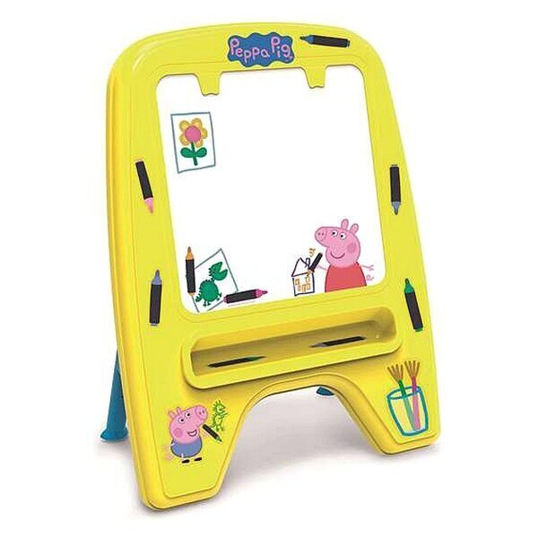 Joonistuslaud Peppa Pig Kollane (59 x 33 x 75 cm) цена и информация | Arendavad mänguasjad | kaup24.ee